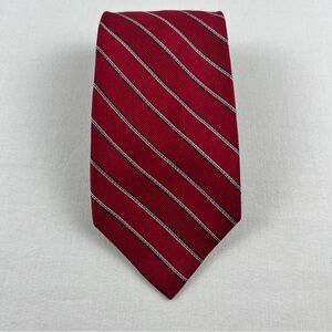 Jos. A. Bank Executive Collection‎ Silk Tie, Red Stripe